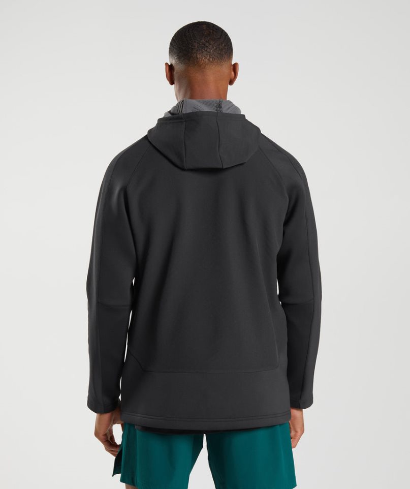 Men's Gymshark Apex Jackets Black | NZ 3NTLBG